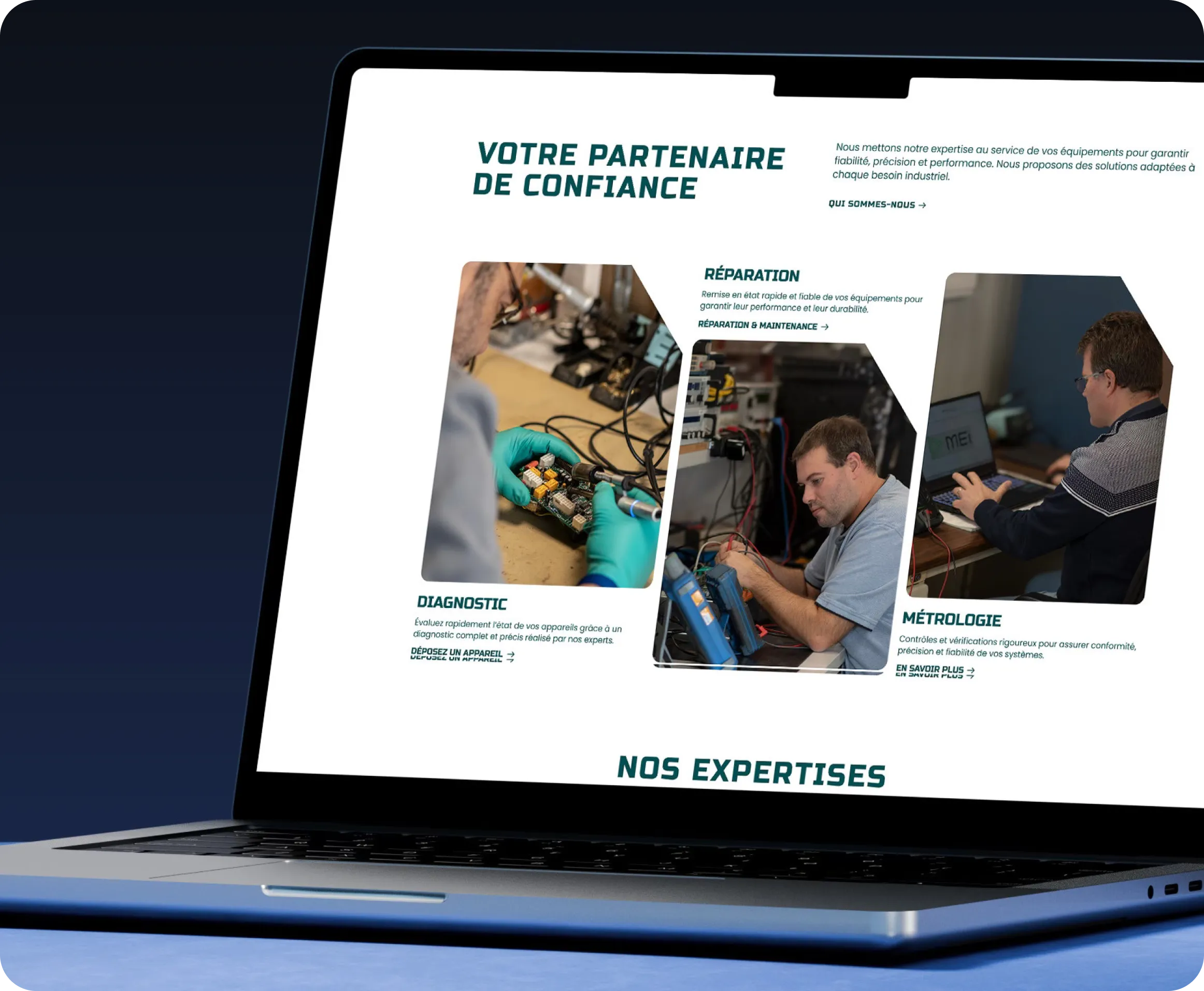 site internet m.e.i. 2